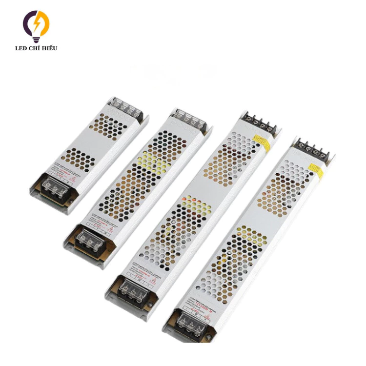 Nguồn Led 12V Mỏng 12.5A150W, 16.5A 200W, 25A 300W Chuyên Dùng Cho Led,