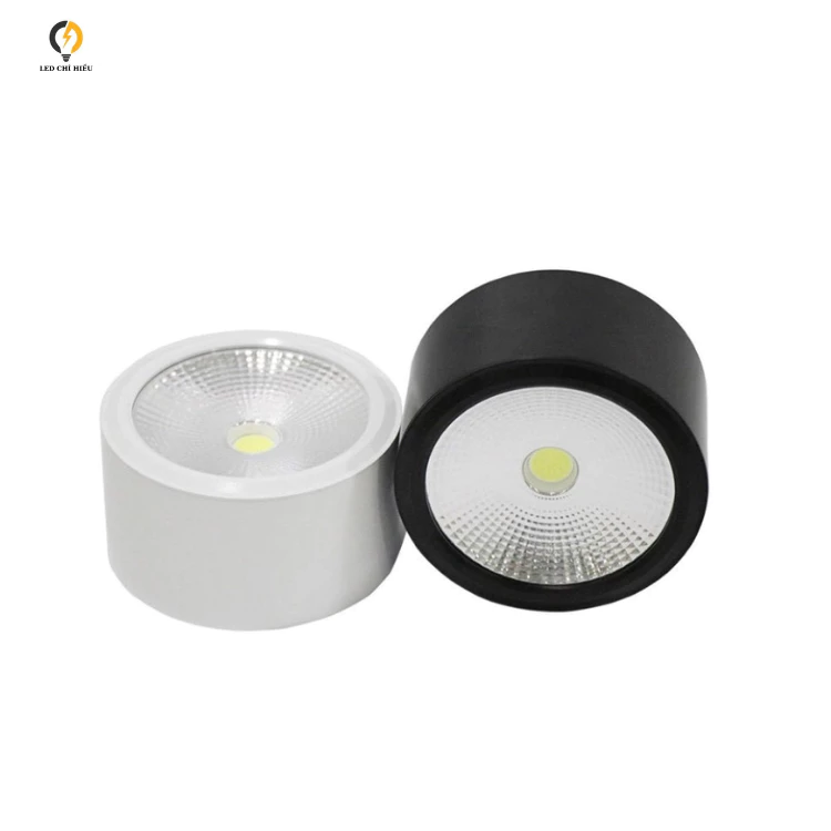 Đèn Ống Bơ 7W 12W 3 Màu( vỏ Đen và Trắng)