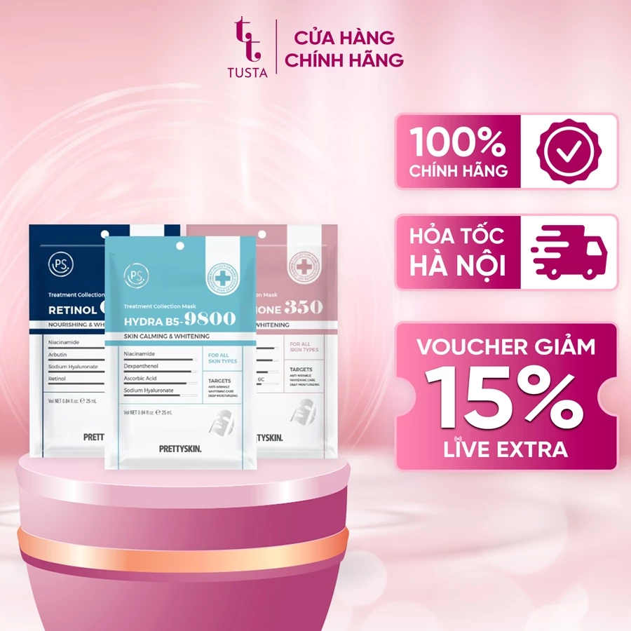 Mặt Nạ Giấy PrettySkin Treatment Collection Mask