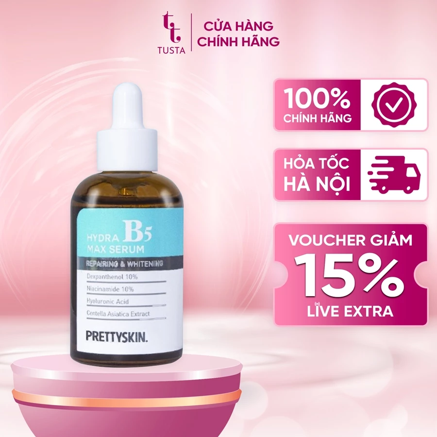 Serum phục hồi dưỡng trắng B5 Pretty Skin (50ml)