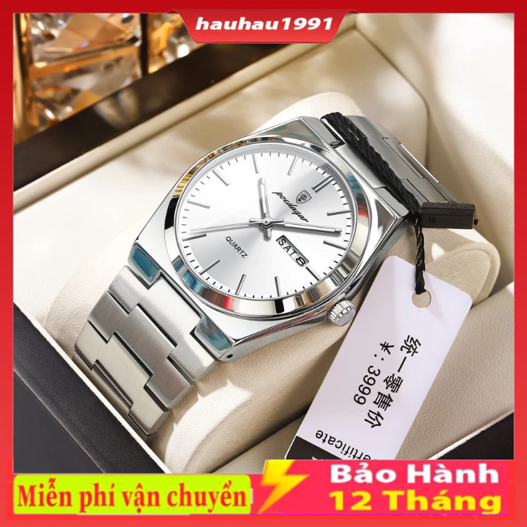 Đồng hồ nam POEDAGAR 930 phong cách đơn giản mỏng nhẹ chống nước 30M , Nhiều Màu Sắc