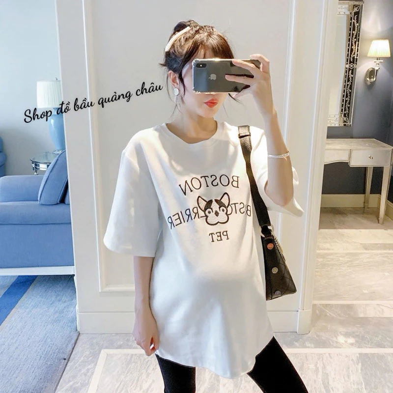 Áo bầu, áo thun bầu ngắn tay Chất Cotton 100% Thoáng Mát nhiều mẫu lựa chọn( hàng quảng châu đẹp)sẵn mã 08 2xl