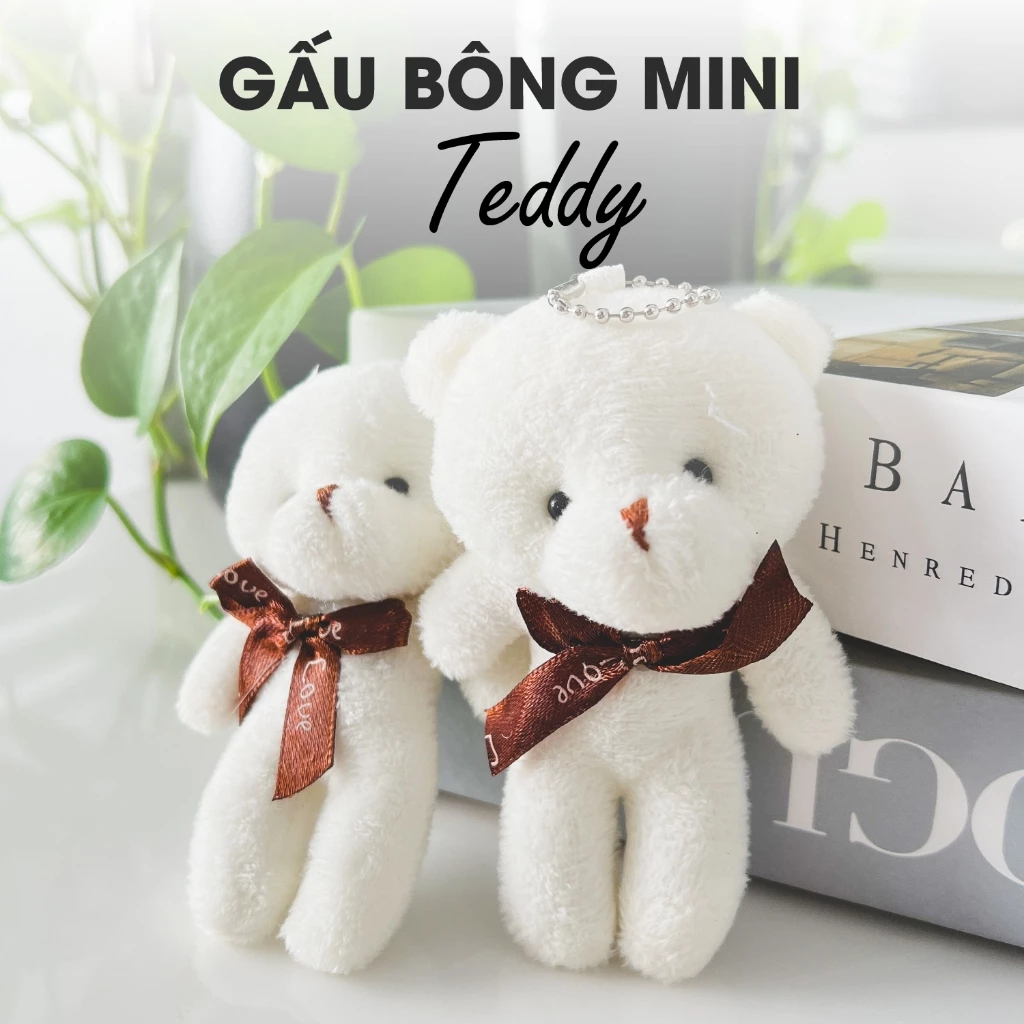 Gấu Mini gói cùng Set Quà Nến Thơm Dawn Light