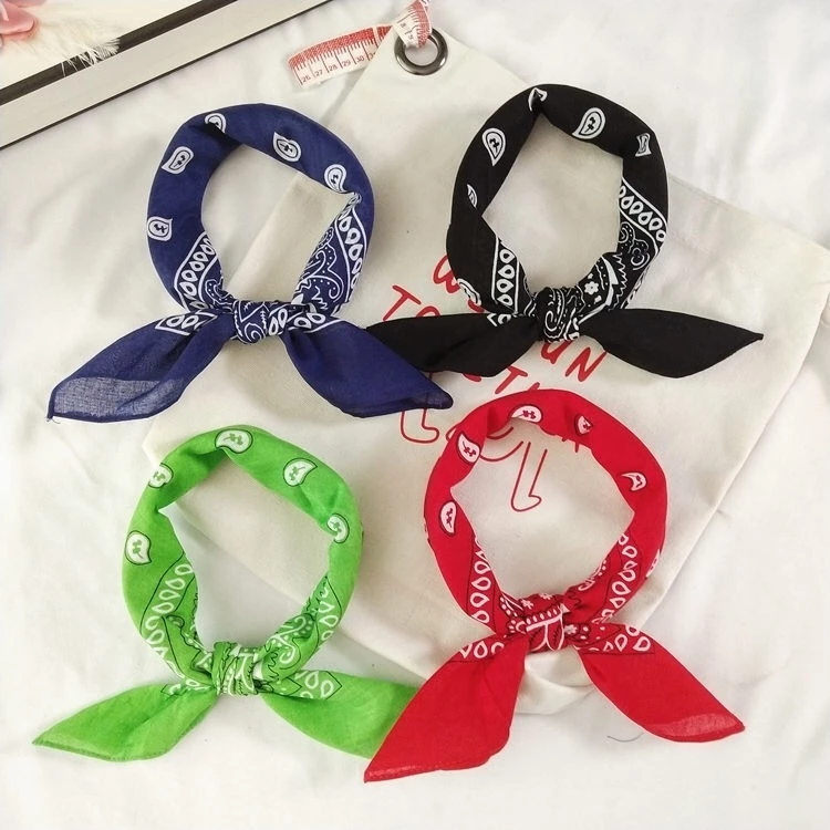 [Chất đẹp]Khăn Bandana hiphop đa năng họa tiết đẹp sắc nét size 55x55cm. Khăn Turban cotton Vuông Streetwear Nam Nữ