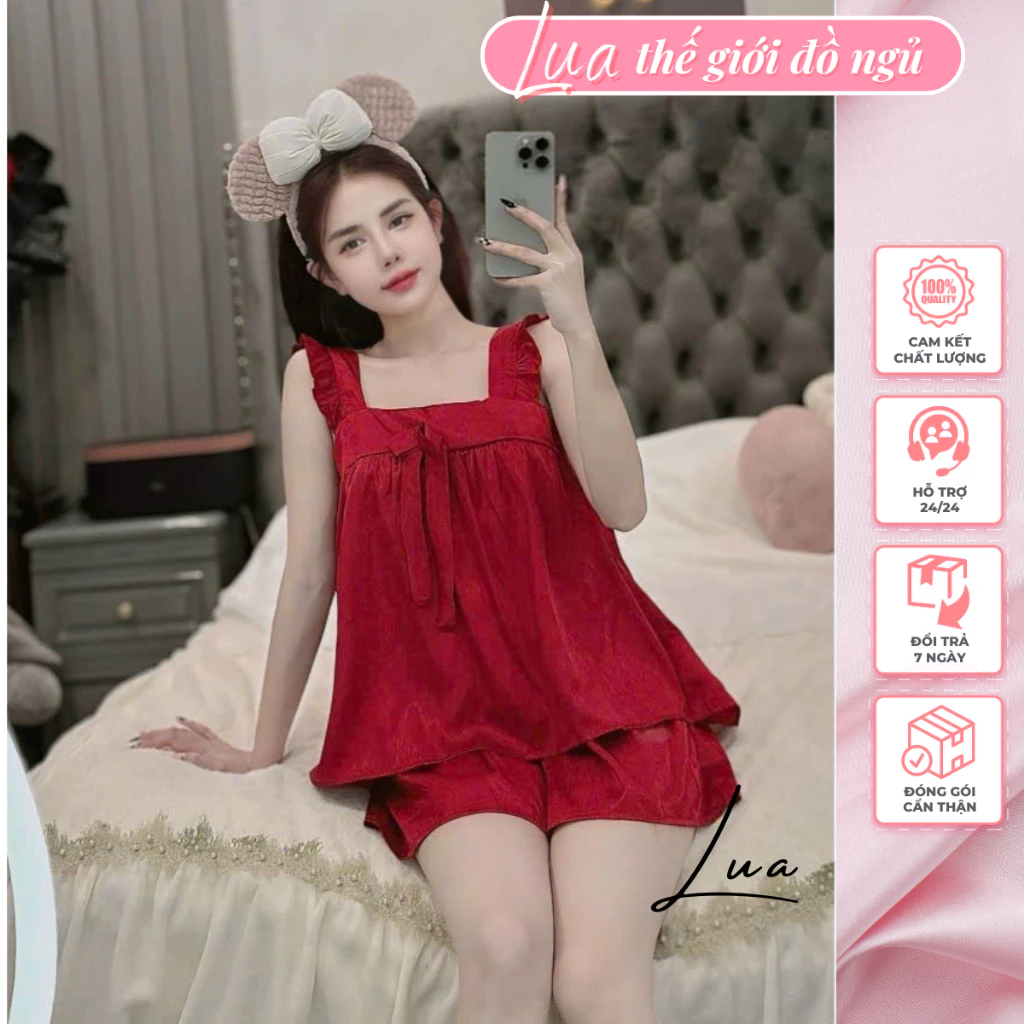 Set Lụa Lantin 💥 HÀNG CAO CẤP 💥 Bộ cánh tiên cao cấp mềm mịn không nhăn mặc ở nhà, đi chơi
