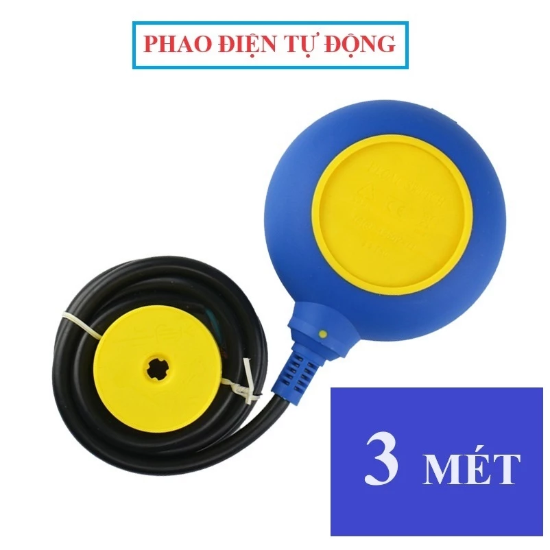 Phao điện tự động bơm nước chống cạn chống tràn 3m-5m [CHÍNH HÃNG]