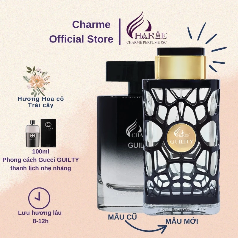 Nước hoa nam Charme Guility 100ml
