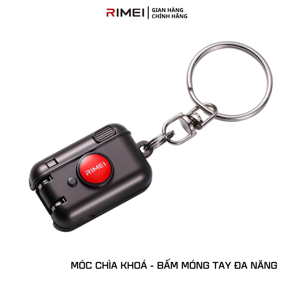 Bấm Móng Tay Đa Năng DR180, Bấm Móng Tay kết hợp Móc chìa khoá ba gấp thông minh