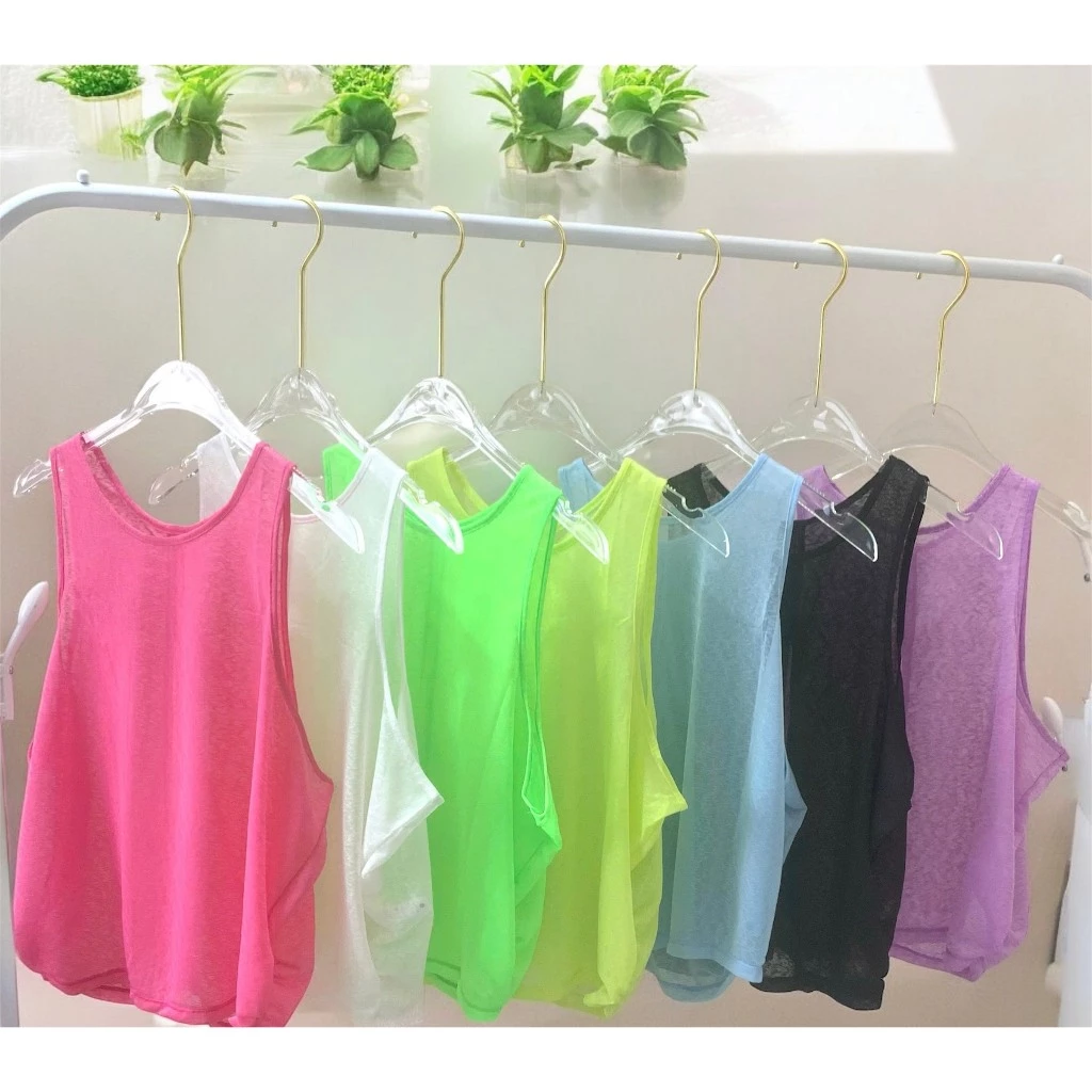 Tank Lưới 007 , tanktop QC thể thao chạy bộ tập gym cao cấp