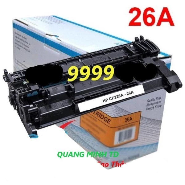 Hộp Mực 26A/052 - CNON LBP 214DW - HP Pro M402DN, M426FDW, M426FDN -  - Cartridge CF226A - Cartridge 052