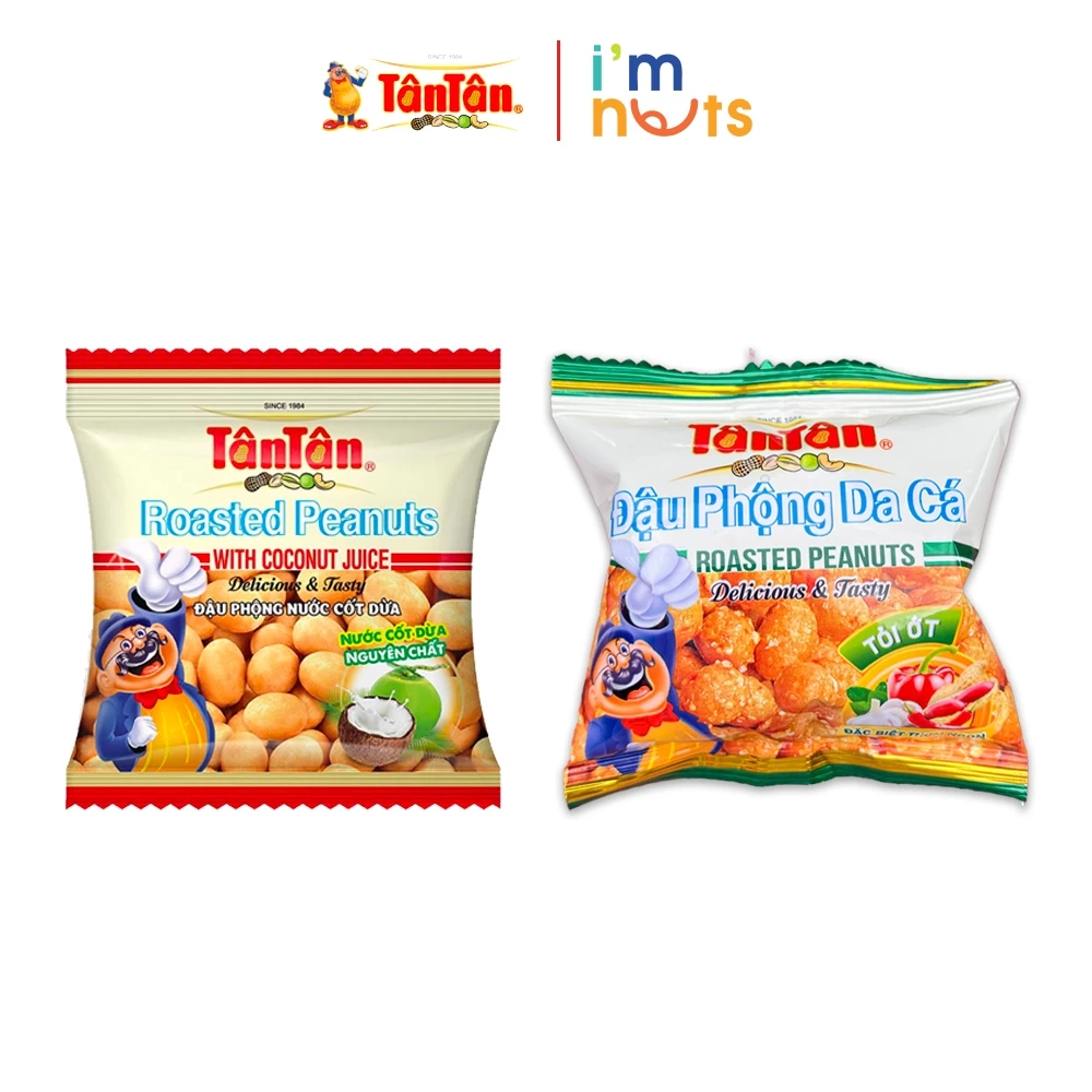 Snack Đậu Phộng Nước Cốt Dừa Tân Tân Tuổi Thơ Gói Nhỏ