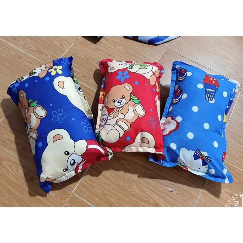 Gối đầu cho bé nhiều mẫu cute bông trắng tinh khiết