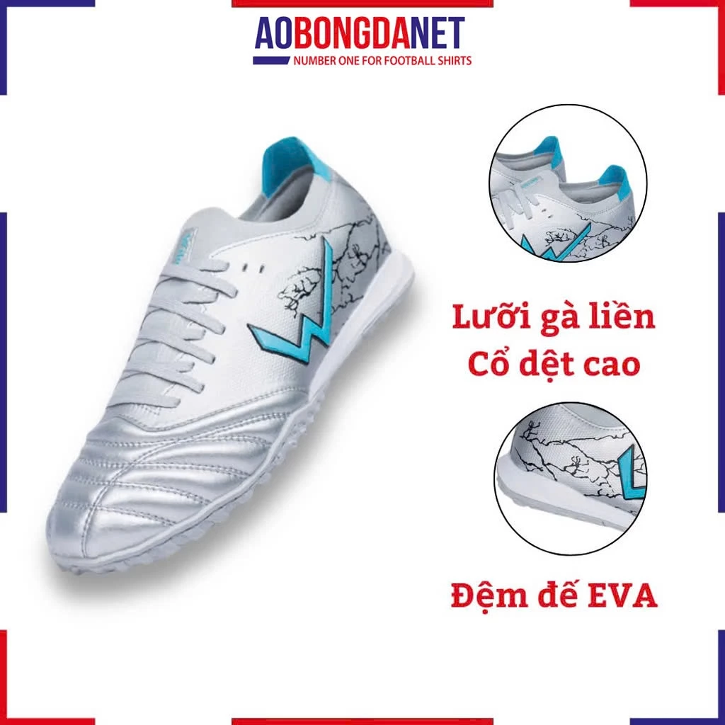 Giày Đá Bóng Wika Thunder Chính Hãng, Giày Bóng Đá Wika Sân Cỏ Nhân Tạo Bảo Hành 3 Tháng