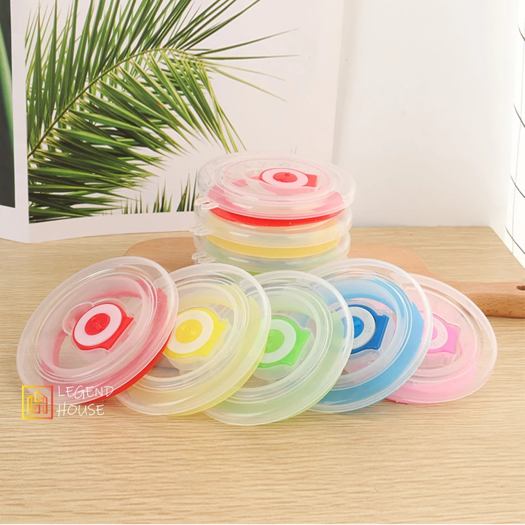 Nắp Chống Tràn Cho Hộp Cơm- Nắp Đậy Hút Chân Không Chống Tràn Canh