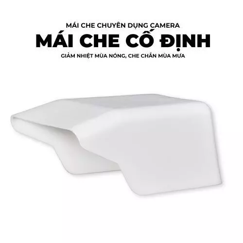 Mái Che Camera Ngoài Trời Che Mưa Che Nắng Cho Camera Ezviz, Imou,... Nhựa ABS Siêu Bền Dễ Lắp Đặt