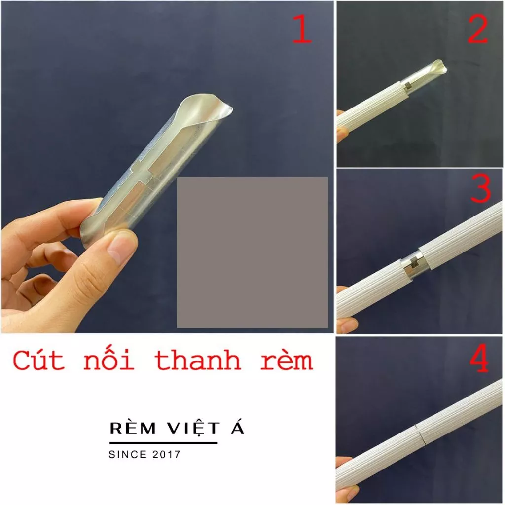 Cút nối thanh rèm - Nối 2 thanh rèm lại với nhau