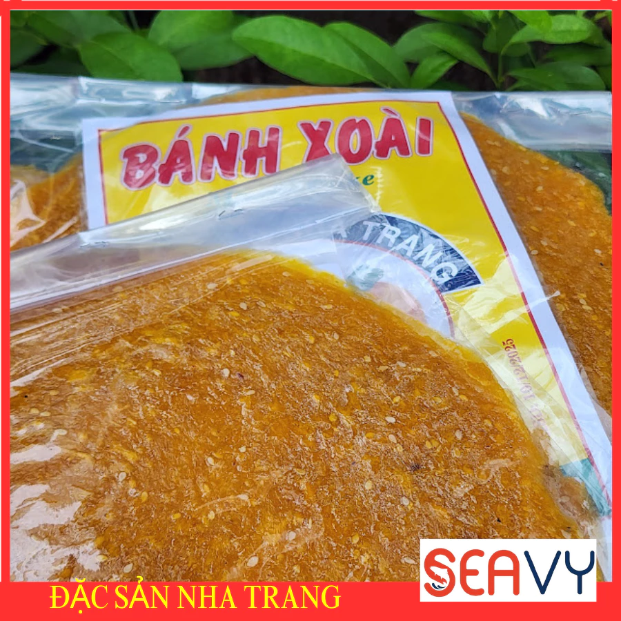Bánh Xoài Mè Dừa Nha Trang 200 gram với vị chua ngọt tự nhiên và thơm của mè dừa