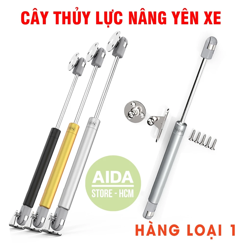 Cây. thủy lực hỗ trợ nâng yên xe máy, chế tác mở đóng cánh cửa