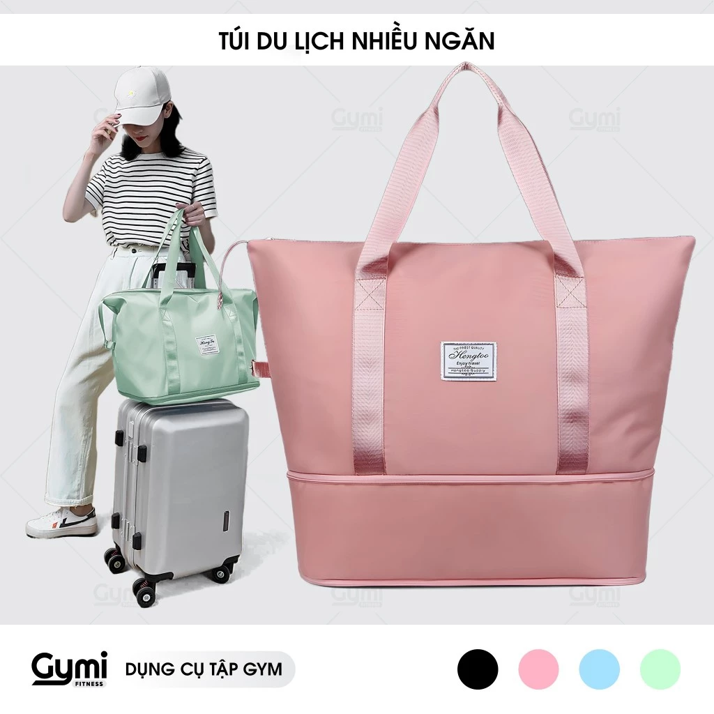 Túi Du Lịch Có Nhiều Ngăn Đựng, Túi Xách Du Lịch, Tập Gym Siêu Nhẹ Chống Thấm Nước - Tui1Ngan