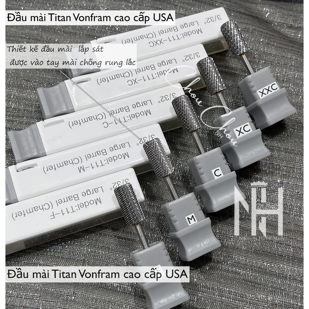 Đầu mài titan bo đầu, đầu mài vonfarm, đầu mài siêu mịn, đầu mài siêu phá