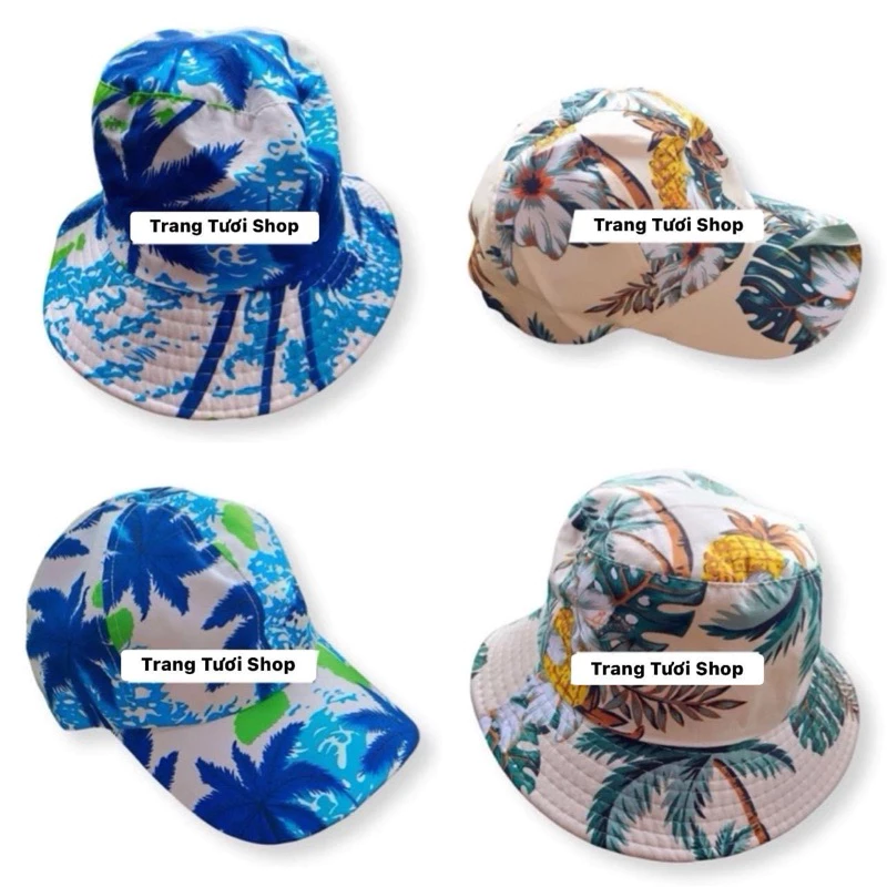 NÓN ĐI BIỂN , MŨ ĐI BIỂN CÂY DỪA Nam nữ cho NHÓM GIA ĐÌNH TRANG TƯƠI SHOP