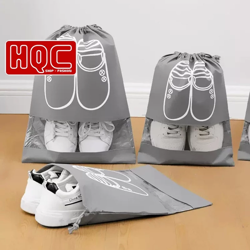 Túi đựng giày dép chống bụi bẩn đi du lịch cất gọn mùa hè HQC-12