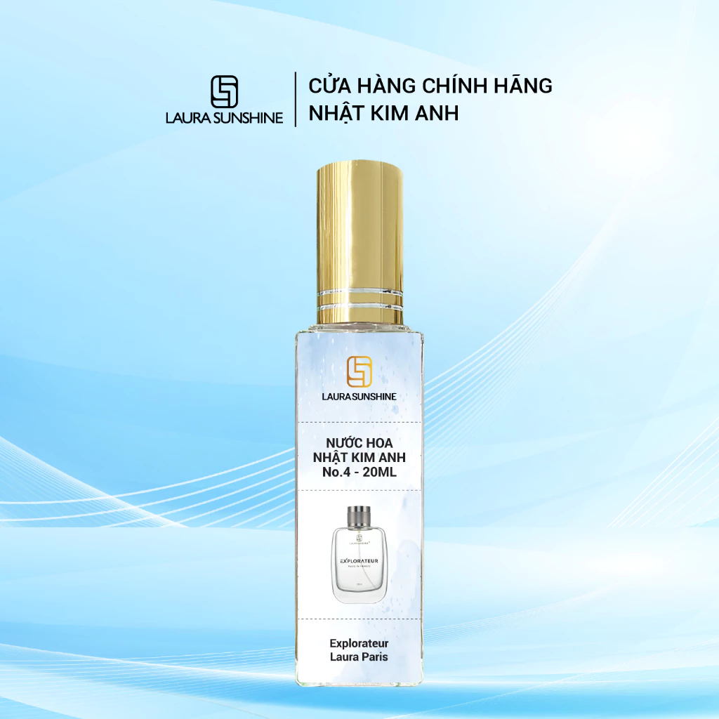 Nước hoa nam Laura Sunshine NO.04 Explorateur 20ml