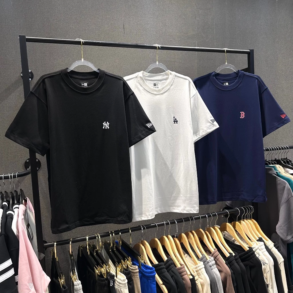 New era – pack 3 áo new era, 3 màu Nâu, Đen, Trắng Code: 1351136