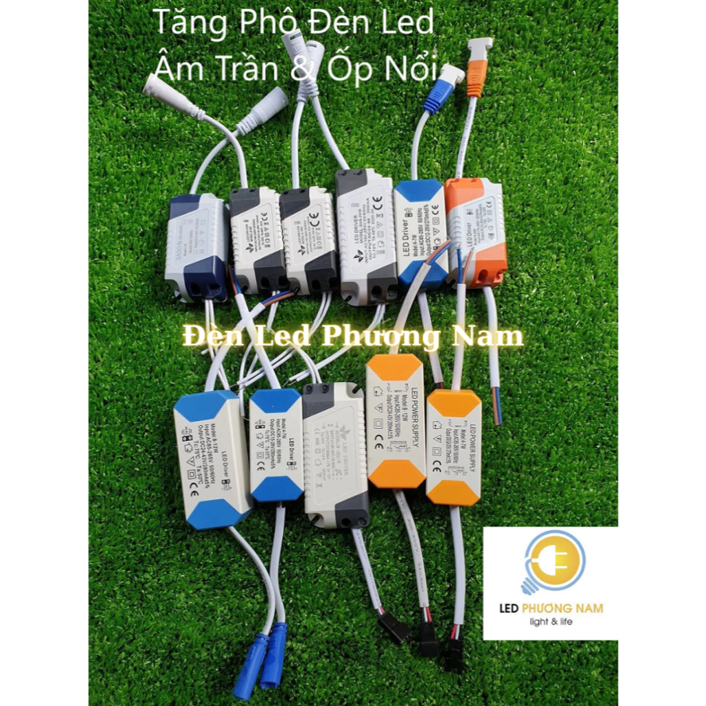 Driver Đèn Led Âm Trần và Ốp Nổi [có bán 3 chế độ]