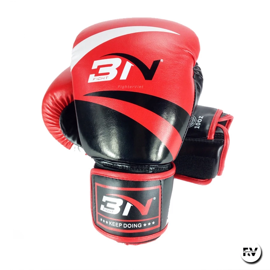 (Tặng Kèm Túi Đựng ) Găng Tay Đấm Bốc BN Phiên Bản Màu Đỏ Găng Đấm Bốc Cao Cấp Boxing Muay Thai Phiên Bản 2026
