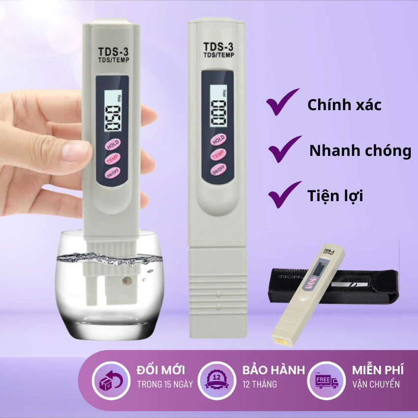 Máy đo kiểm chất lượng nước TDS-3