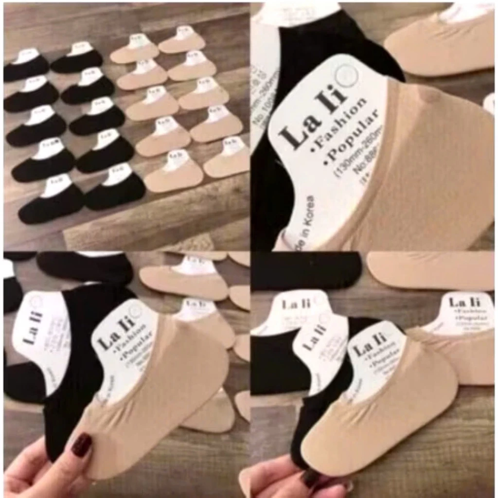 Combo 5 đôi tất vớ hài La Li cổ ngắn cho nam nữ