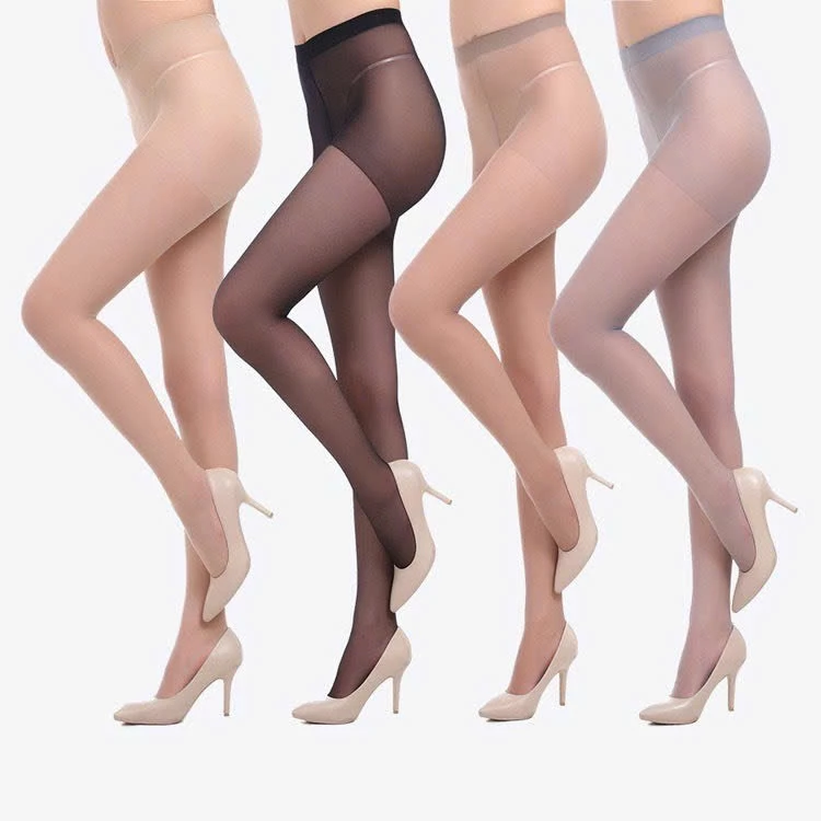 Quần Tất Nữ Xuất Nhật Siêu Mỏng Mềm Mịn Ôm Gọn Chân 4 Màu Thật Chân QT03
