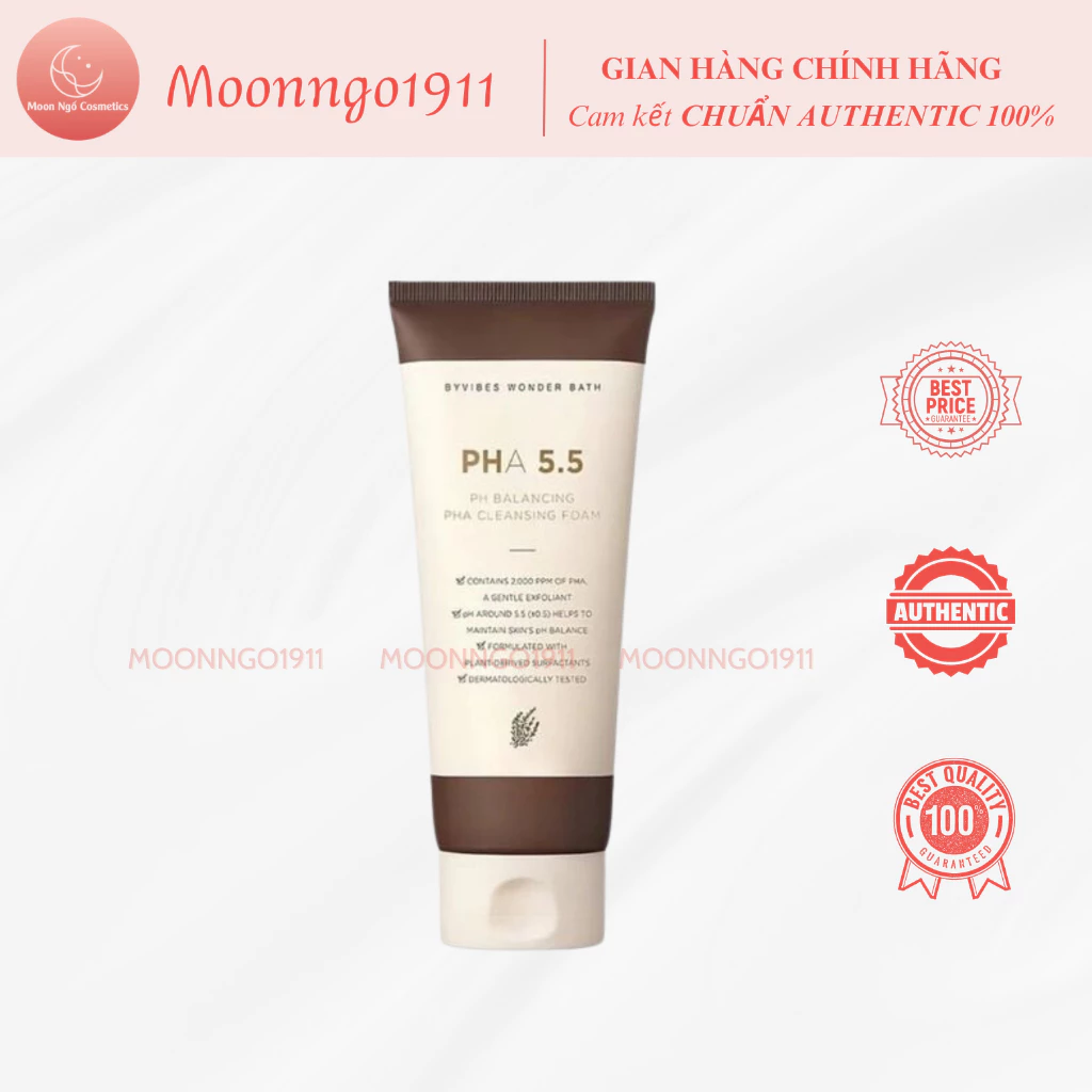 Sữa rửa mặt Wonder Bath PHA 5.5 130ml