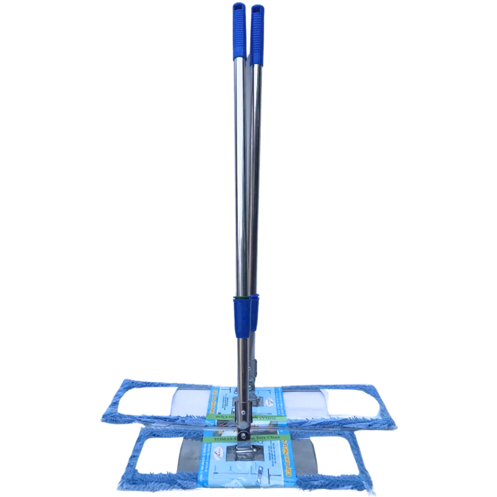chổi lau Nhà Công Nghiệp cán rút 45cm 60cm, Chổi Lau Nhà Bẹ San Hô