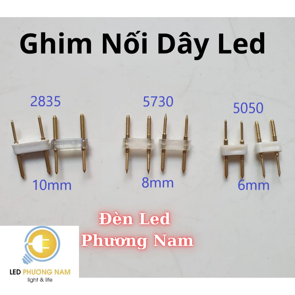 [COMBO 5] Ghim Nối Dây Đèn Led 100m (5050/5730/2835)