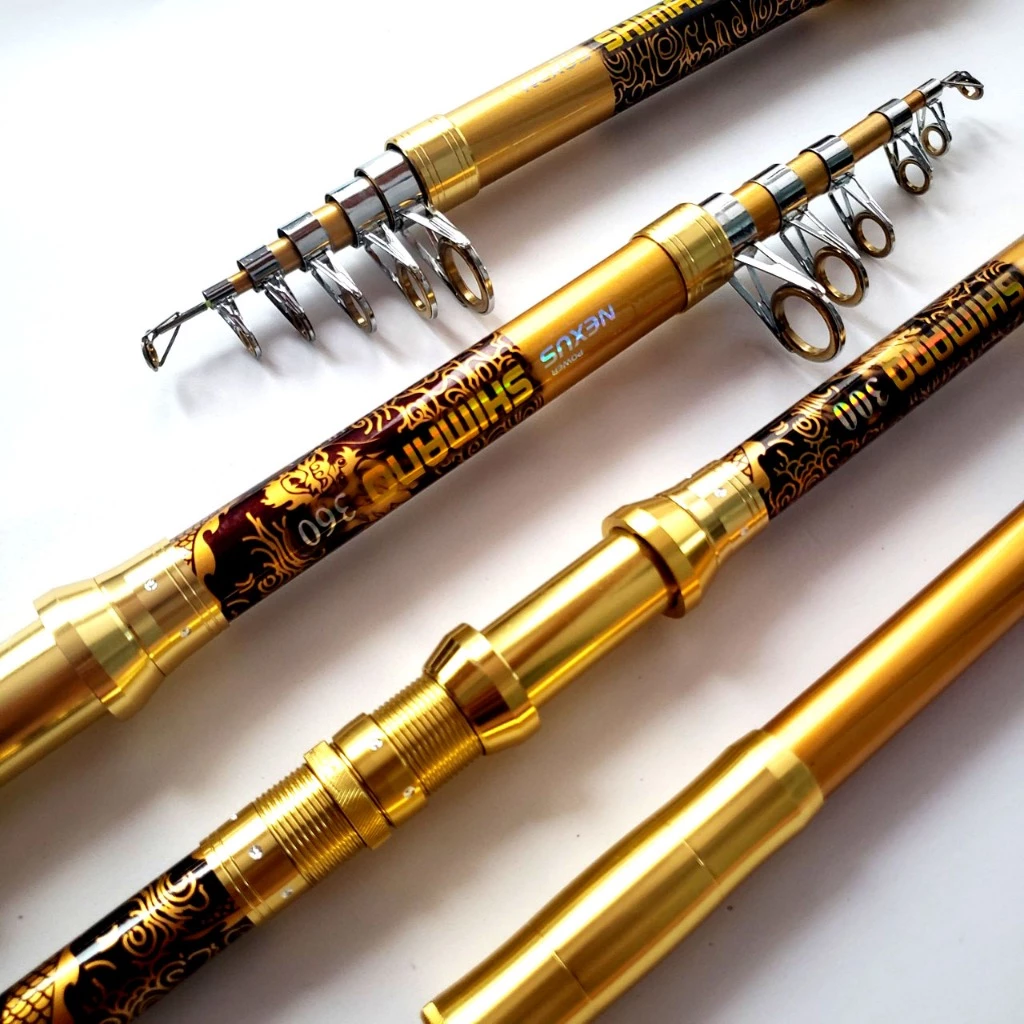 [Chất Lượng Cao] Cần Câu Máy SHIM.ANO Rút Gọn Cao Cấp Độ Dài 2m1-2m4-2m7-3m0-3m6