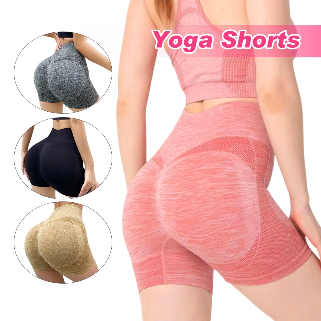 Đồ Tập Yoga Đồ Tập Gym Nữ Quần Short Quần tập Gym nữ Thể Thao Lưng Cao Dáng Ôm Co Giãn Tốt