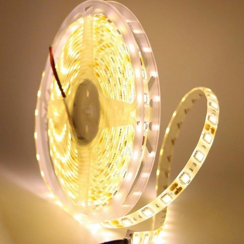 Cuộn led dây SMD 2835 120 led/m , led dán 12v 5m  6500k - 3000k siêu sáng giá rẻ loại tốt trang trí tủ bếp, kệ trưng bày