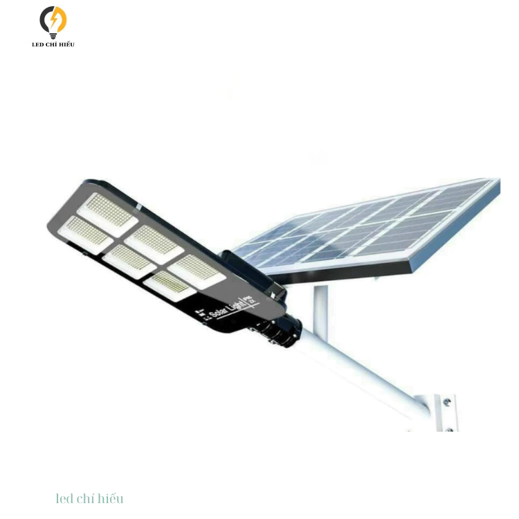 Đèn pha năng lượng mặt trời lá 200W, 300W siêu sáng