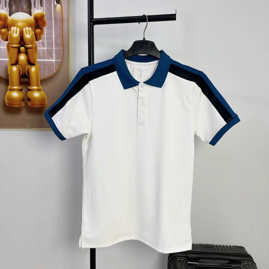 ÁO THUN POLO POLI TAY NGẮN VẢI THUN CÁ SẤU THOÁNG MÁT PHONG CÁCH THANH LỊCH ĐƠN GIẢN DỄ MẶC PHÙ HỢP THỜI TRANG