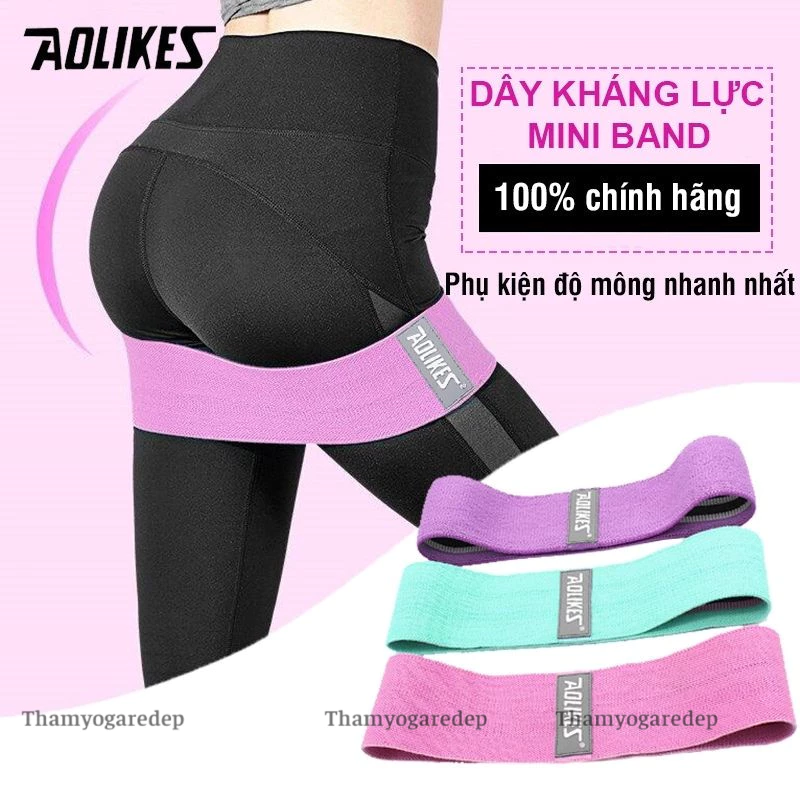 Dây Kháng Lực Đàn Hồi Tập Mông Đùi Cao Cấp Aolikes Siêu Hót-Siêu Bền 3603