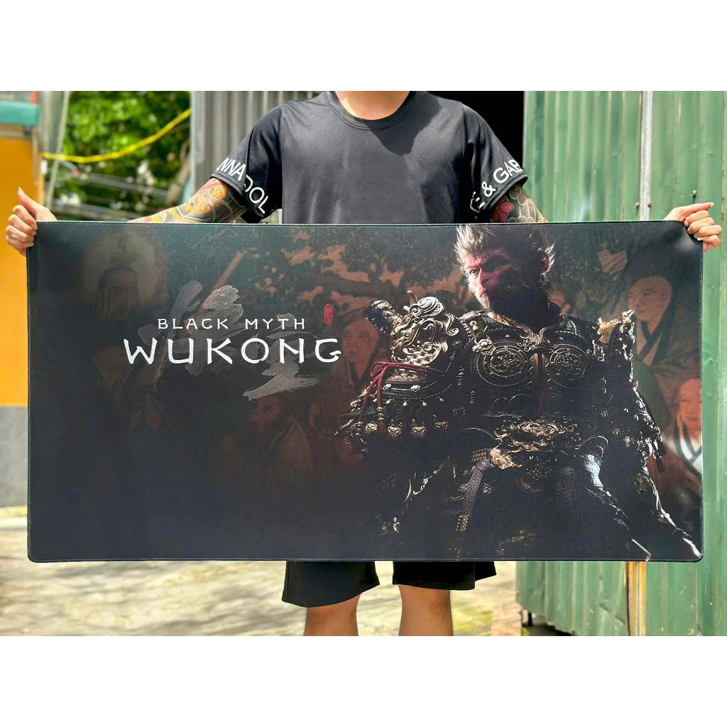 LÓT CHUỘT BLACK MYTH WUKONG CỠ LỚN 80x30 / 90x40 / 120x60