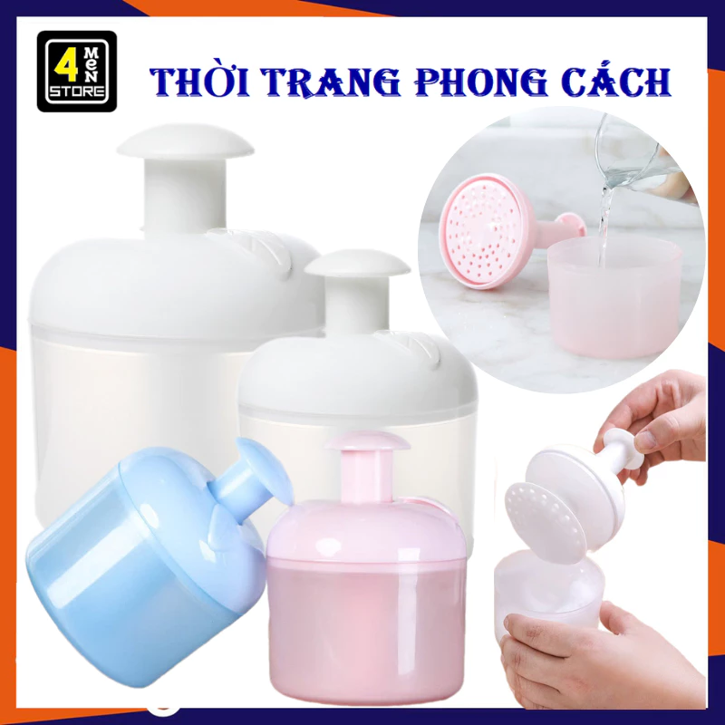 Cốc Tạo Bọt Sữa Rửa Mặt Bọt Siêu Mịn Hình Lá Xinh Xắn An Toàn Cho Da - Hộp Tạo Bọt Xà Phòng Tại Nhà