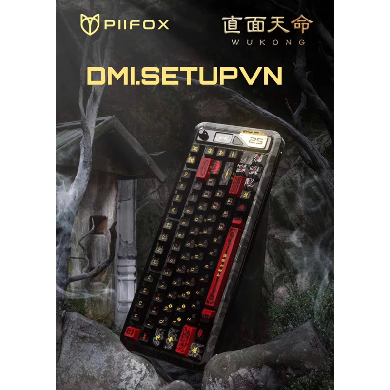 🐵 KEYCAP WUKONG – PIFOX | CHẤT NGẦU, CHUẨN TREND GAME WUKONG