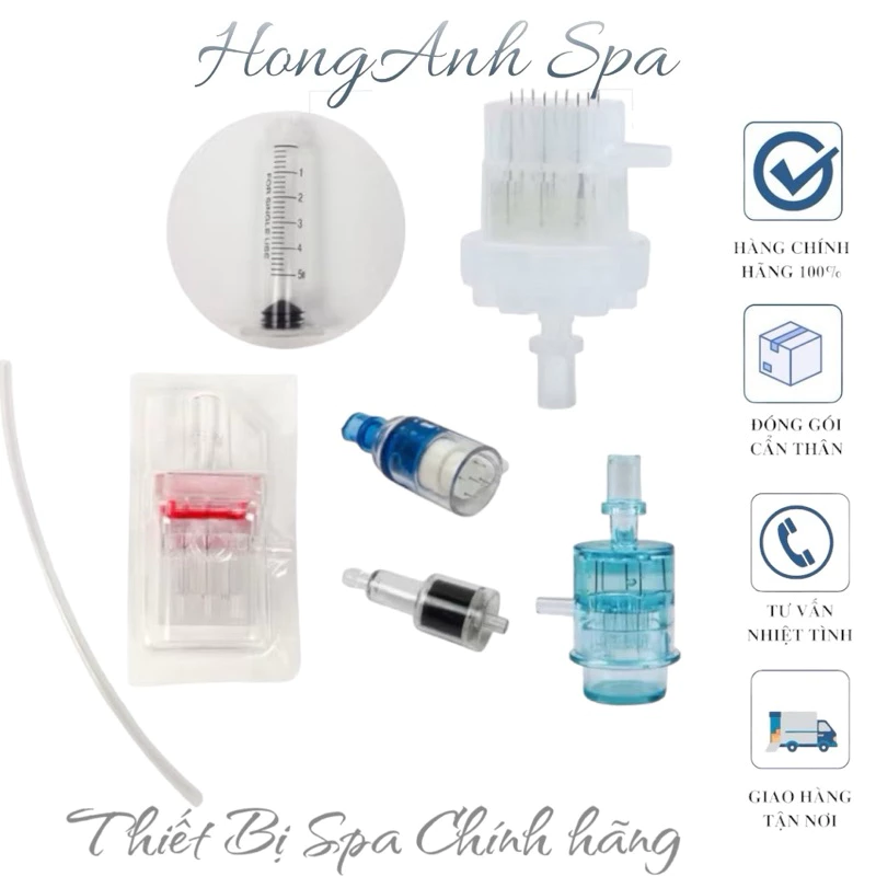 Phụ Kiện Máy meso Dưỡng Chất EZ INJECTOR & AMMI MJ SKIN Hàn Quốc