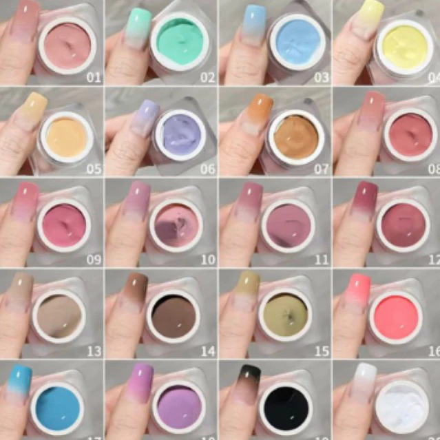 Sơn gel nén dặm Ombre dạng hũ