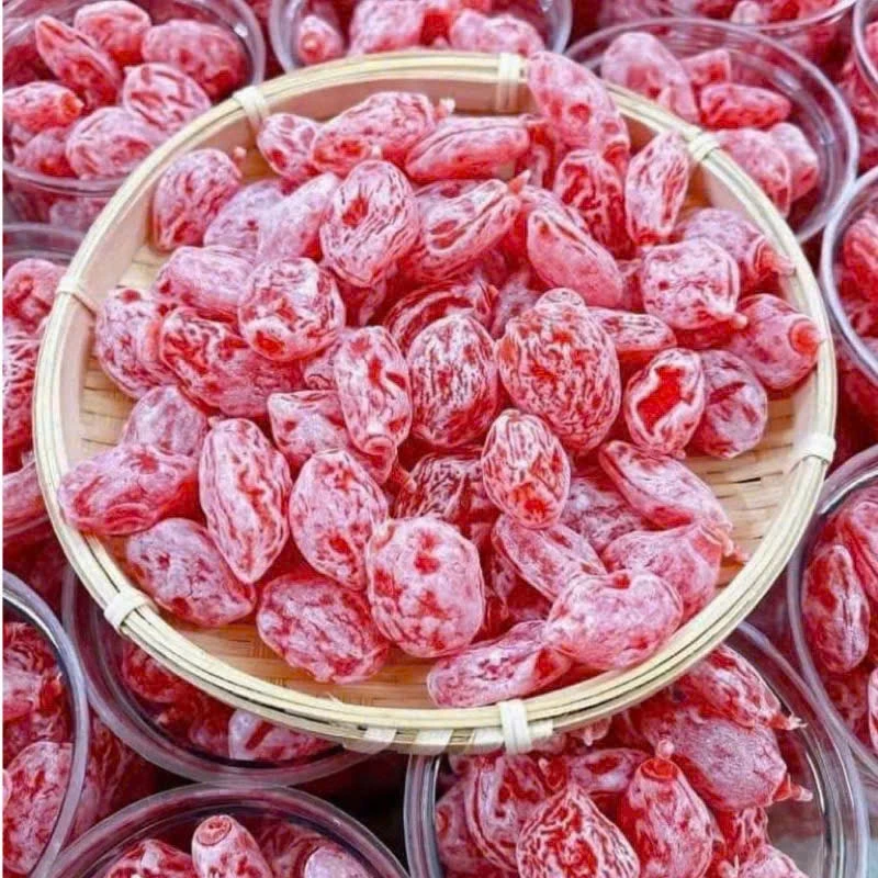 Ô MAI XÍ MUỘI ĐÀO HỒNG XÍ MUỘI CÁC VỊ CHUA NGỌT ĐÀ LẠT LOẠI NGON