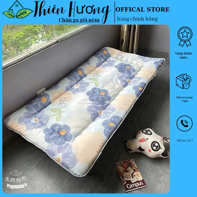Đệm văn phòng Topper- đệm đa năng đi du lịch , kí túc xá tiện lợi gấp gọn dễ dàng mang đi 90x190cm