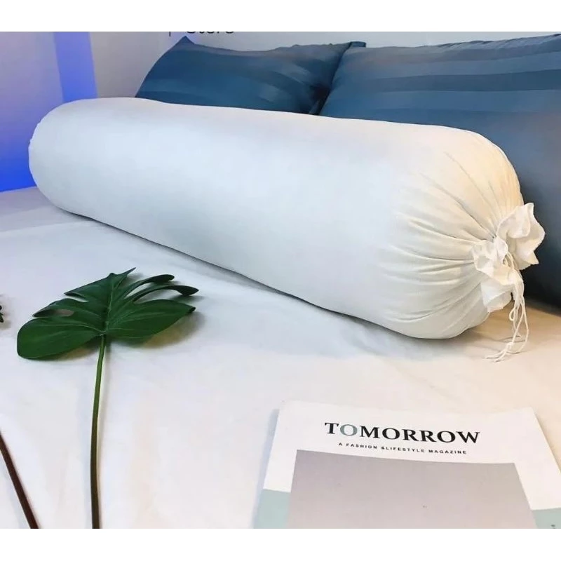 Ruột Gối Ôm kích cỡ 35x100cm bông gòn trắng cao cấp HÀNG ĐẸP_5sbedding